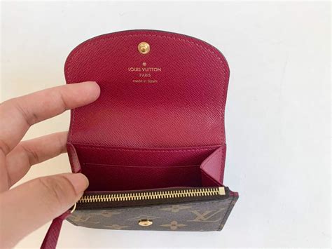 louis vuitton rosalie coin purse replica|louis vuitton rosalie wallet.